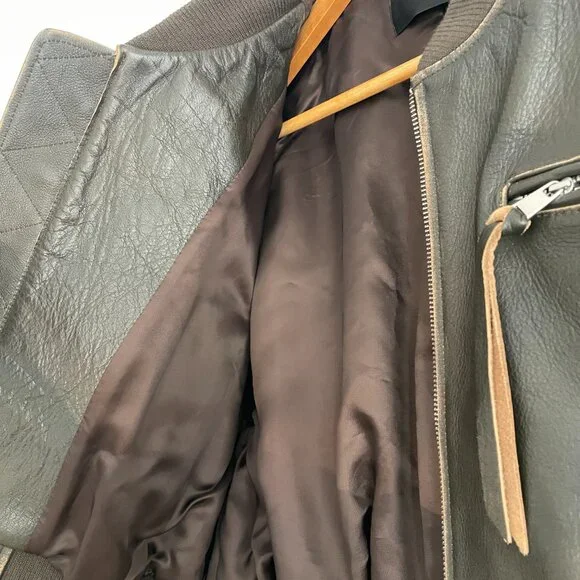 Arma ELETTRA | VINTAGE LEATHER JACKET Brown Medium - Picture 7 of 9